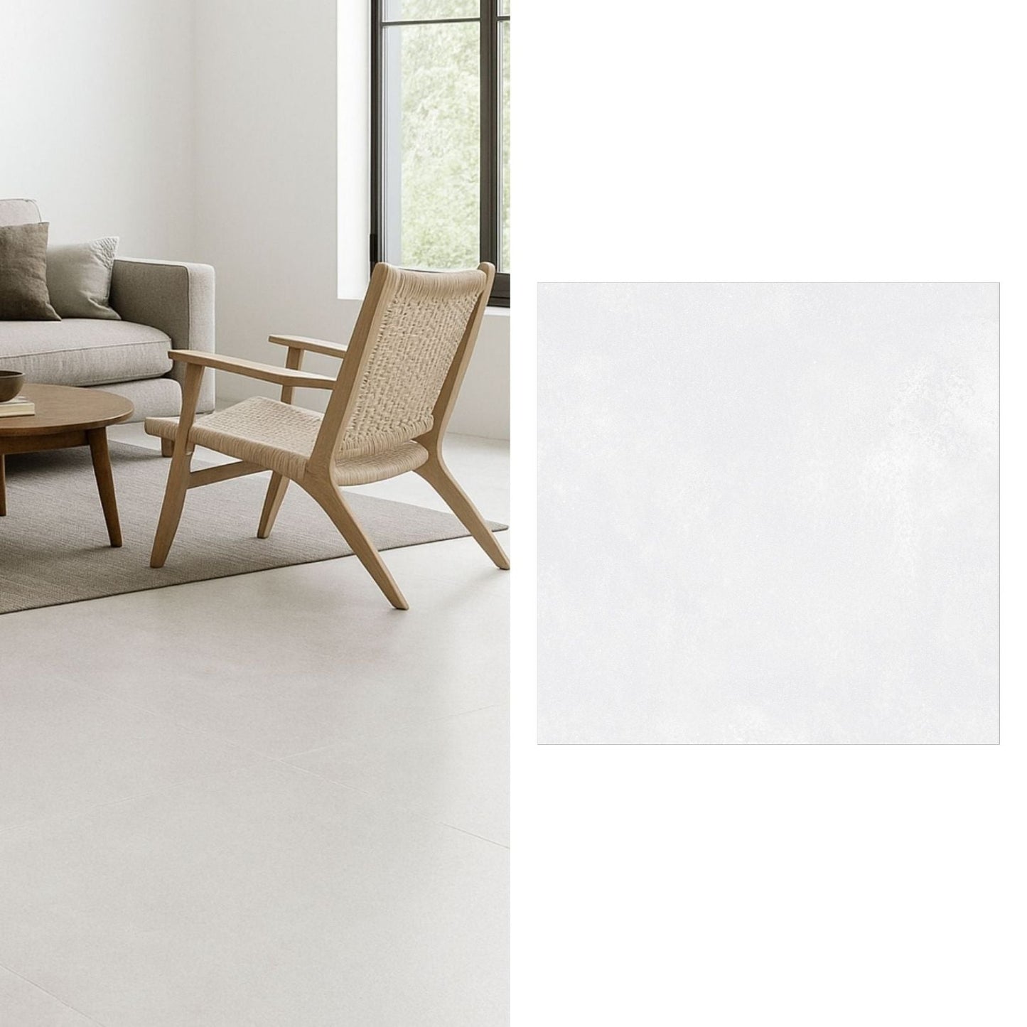 Porcelanato 60x60 Flik Bianco - imagen principal