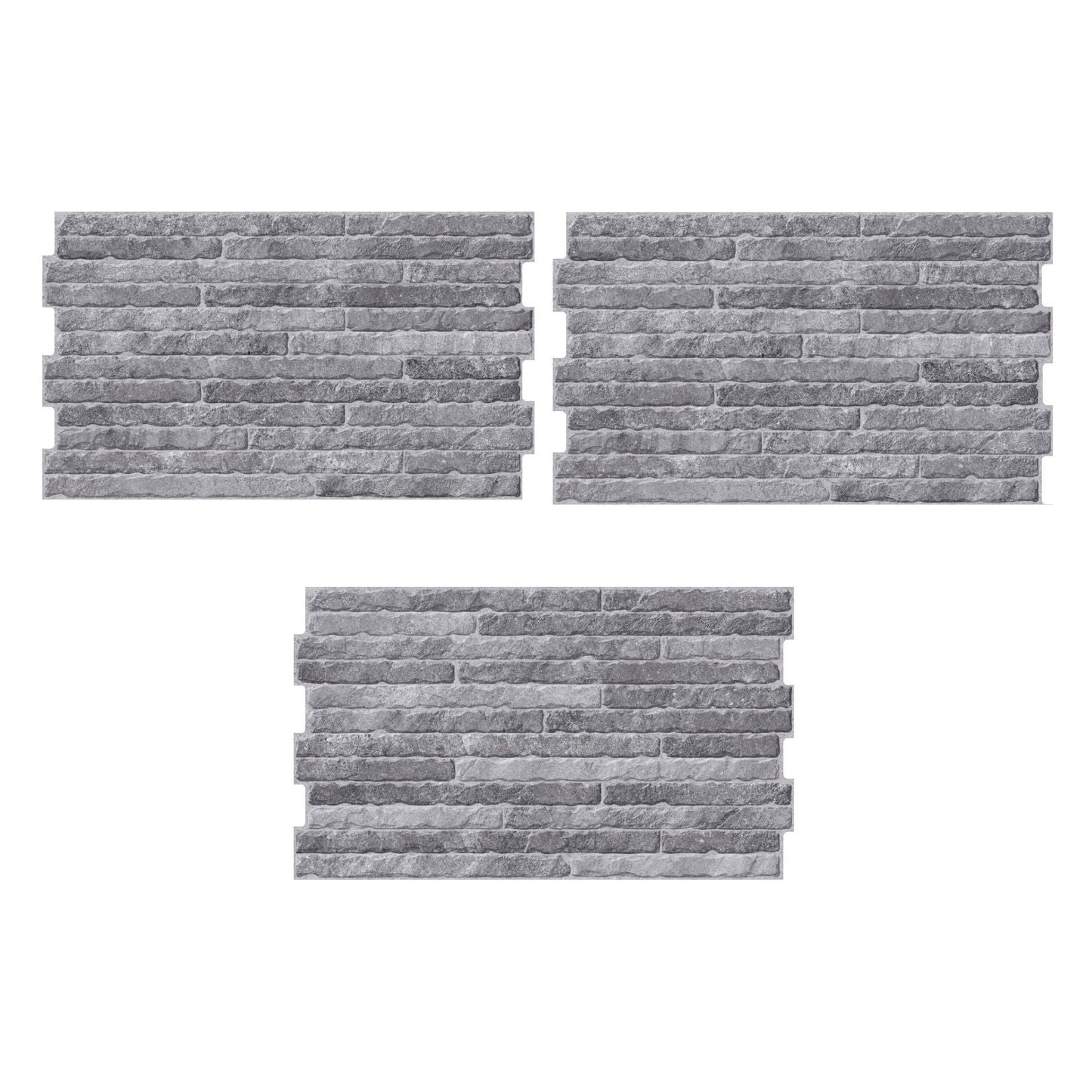 Cerámica 34x58 Magma Gray - ambiente instalado