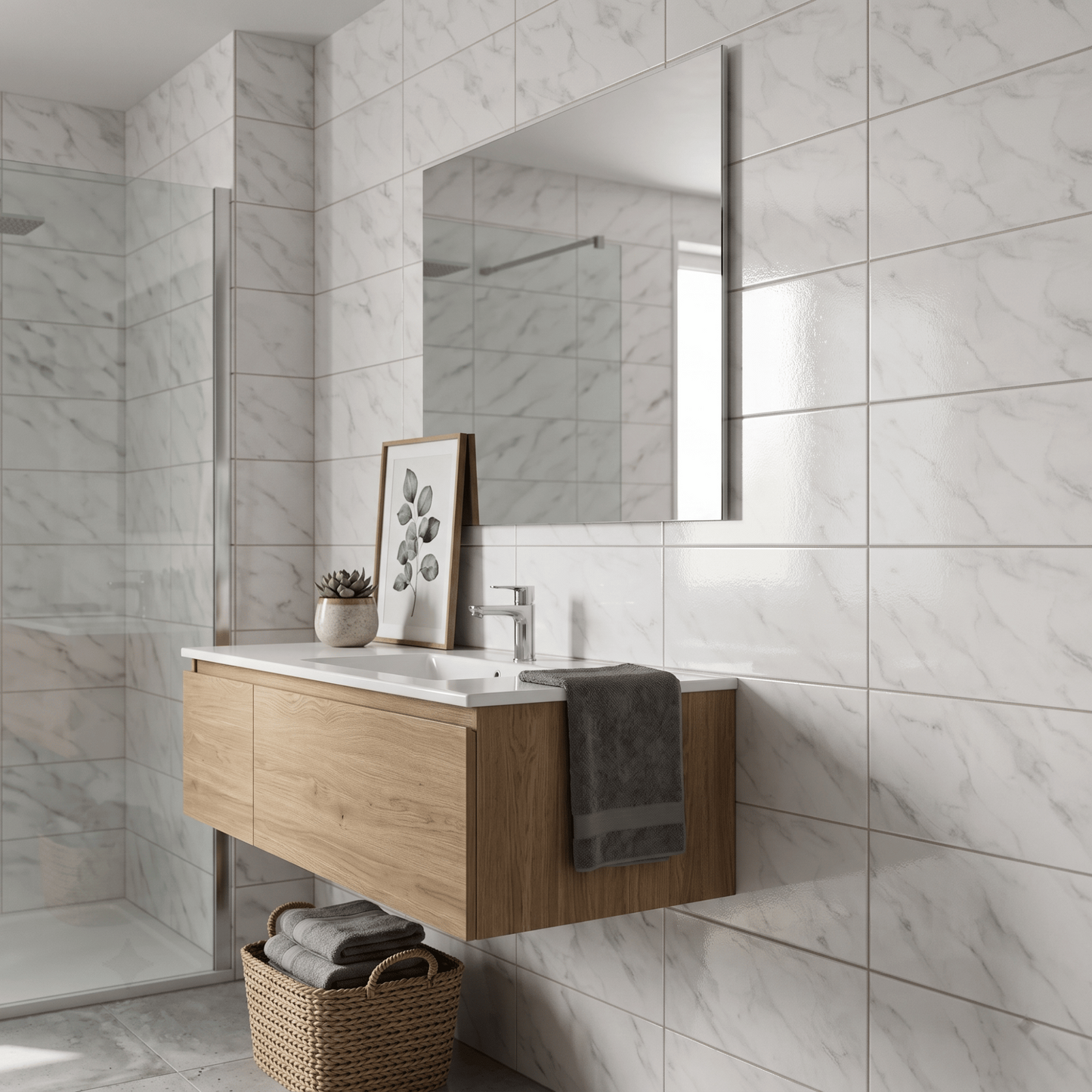Cerámica 31x60 Angelus Gray