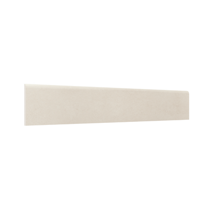 Guardapolvo Porcelanato 10x60cm Cemento Bone - vista del material