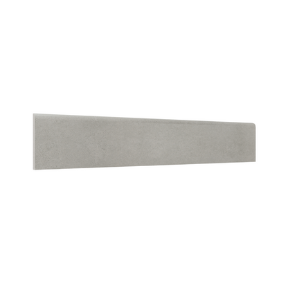 Guardapolvo Porcelanato 10x60cm Cemento Grey - vista del material