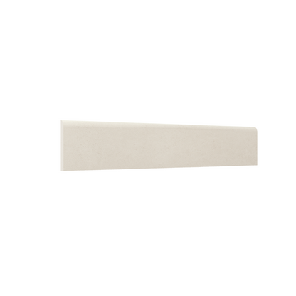 Guardapolvo Cerámica 8x45cm Cemento Bone - vista del material