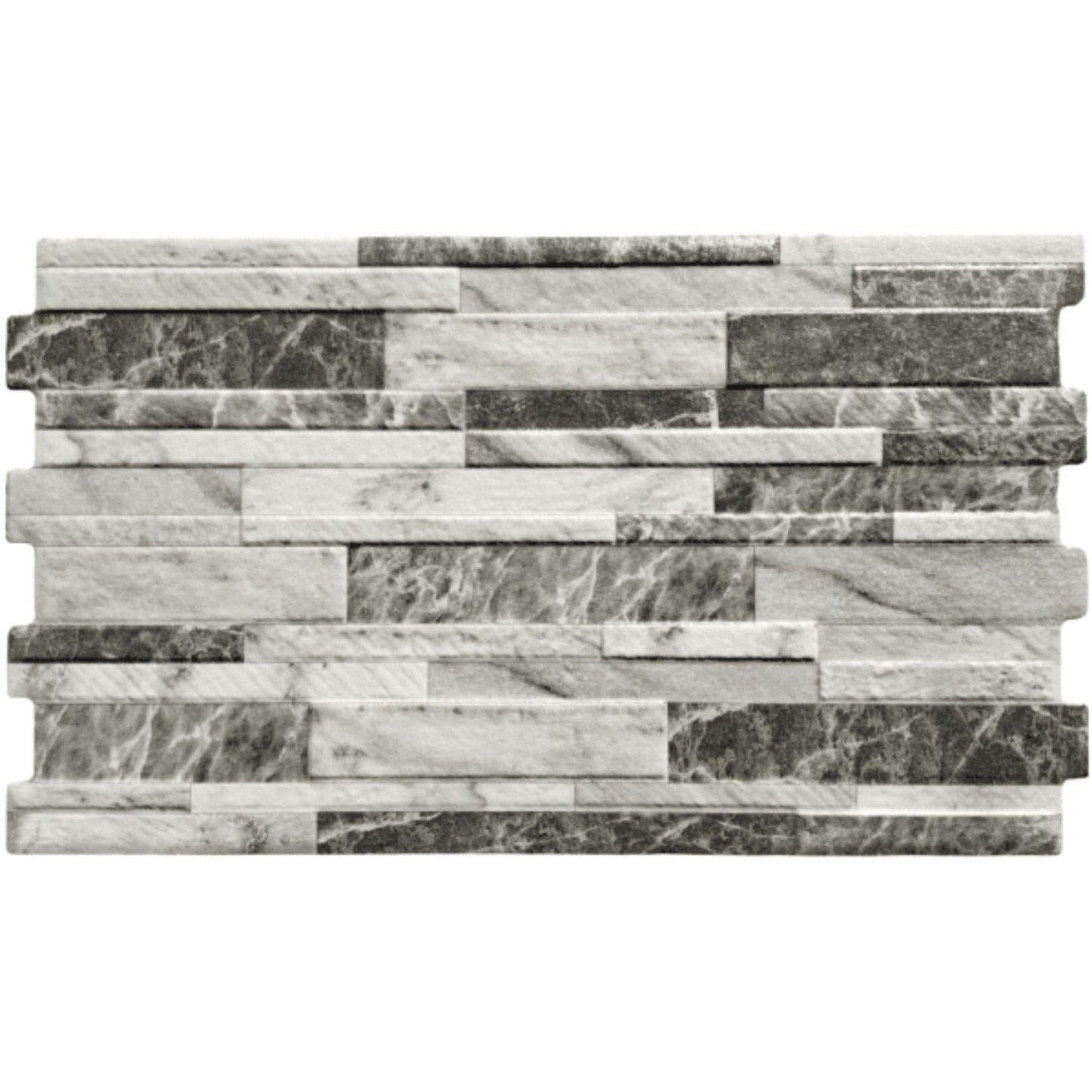 Cerámica para muro 32x54 Rock Gris - vista del material