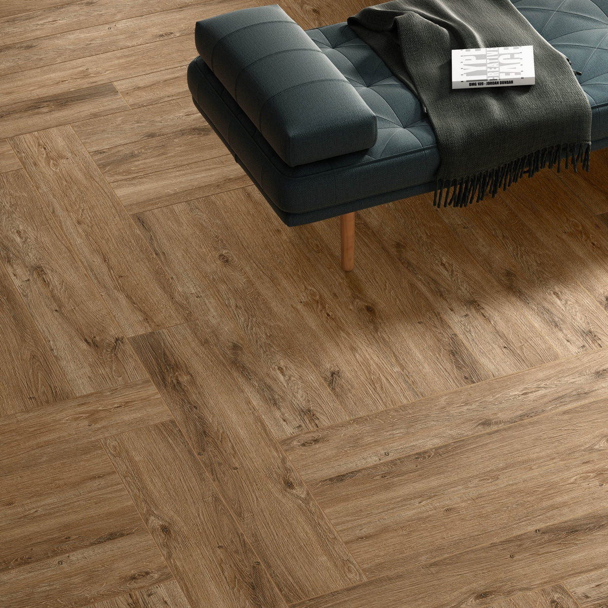 Porcelanato 20x120 Bricola Tan - vista adicional