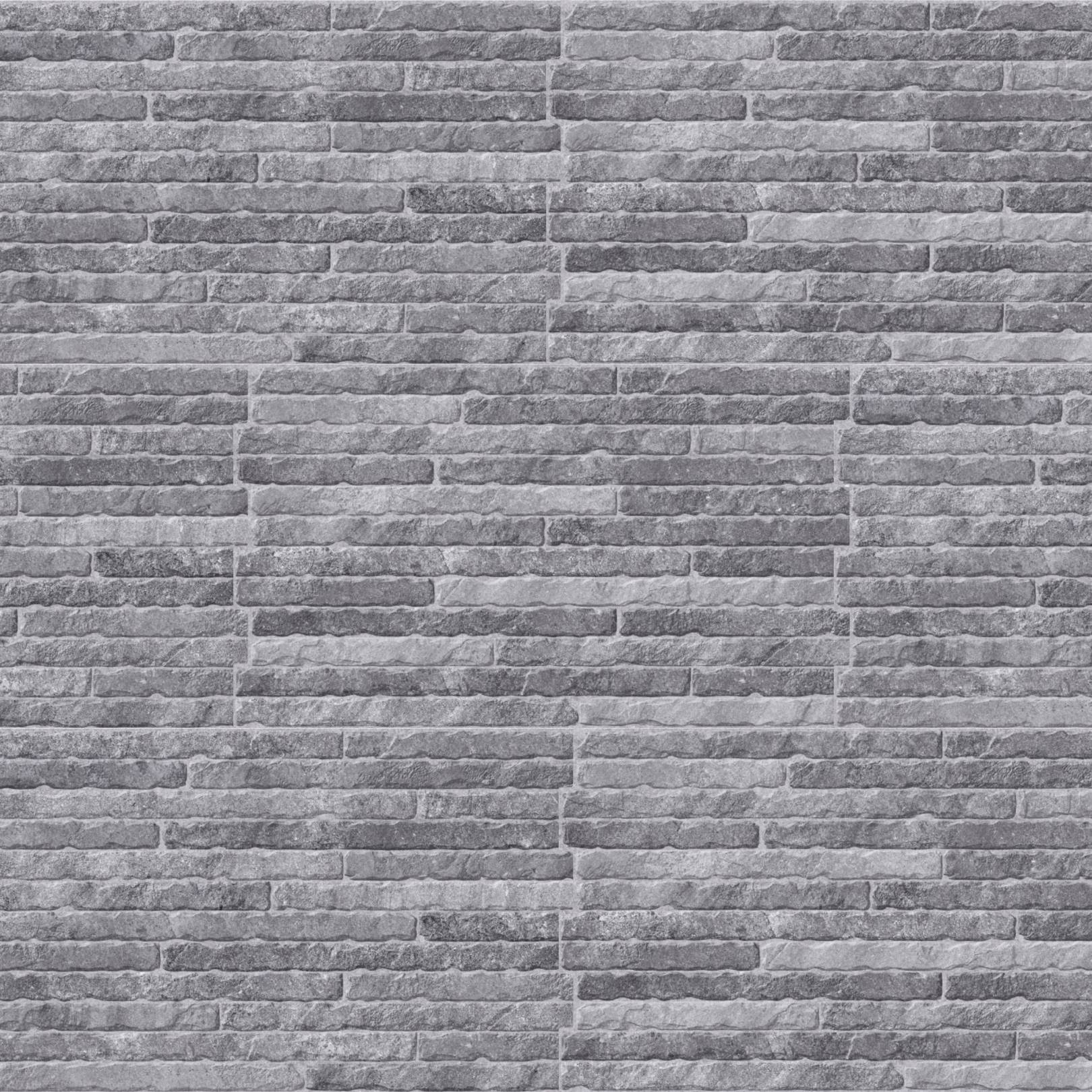 Cerámica 34x58 Magma Gray - ambiente instalado 2