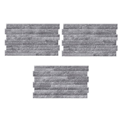 Cerámica 34x58 Magma Gray - ambiente instalado