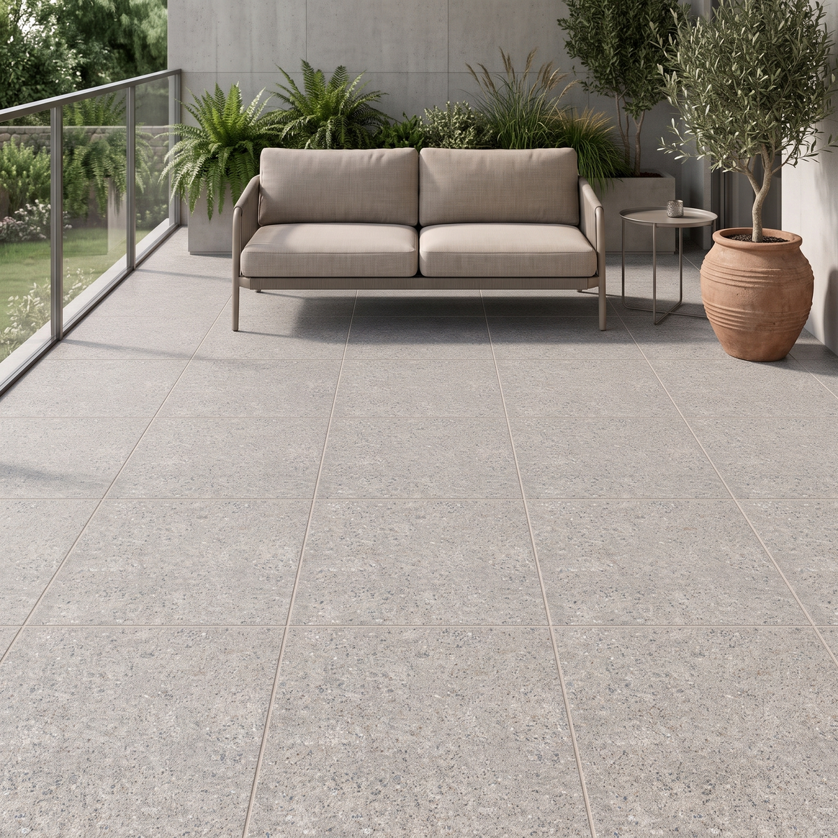 Cerámica 44x44 Pompeia Gray