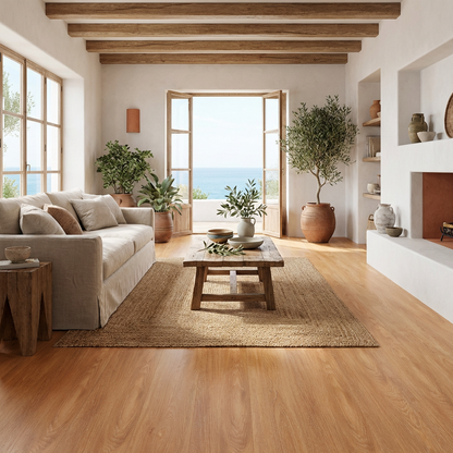 Piso Vinílico SPC 18x122 Wood Honey 5.3mm - imagen principal