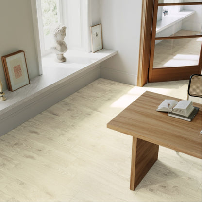 Porcelanato Madera 20x80cm Timber Crema - ambiente instalado 3