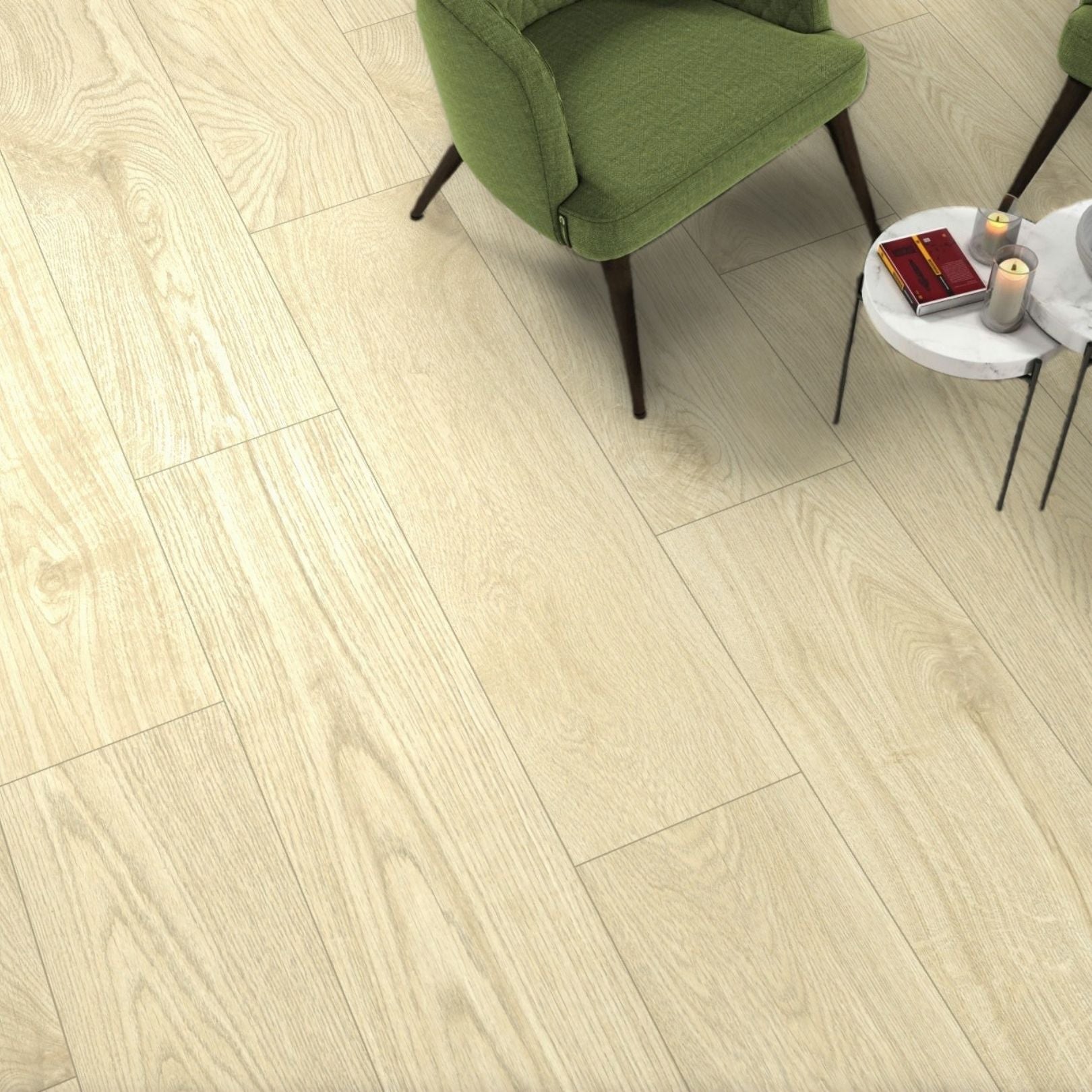 Porcelanato Madera 20x80cm Timber Natural - ambiente instalado
