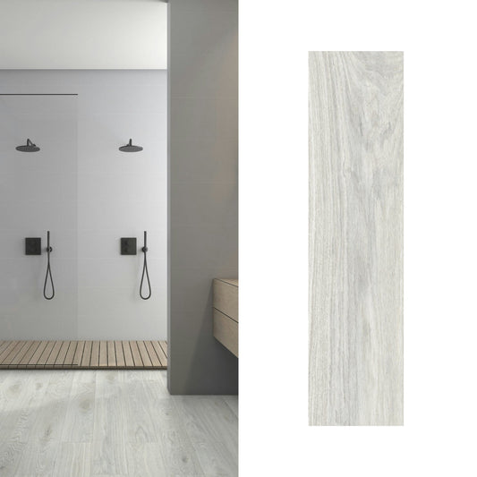 Porcelanato Madera 20x80cm Timber Grey - vista adicional 2