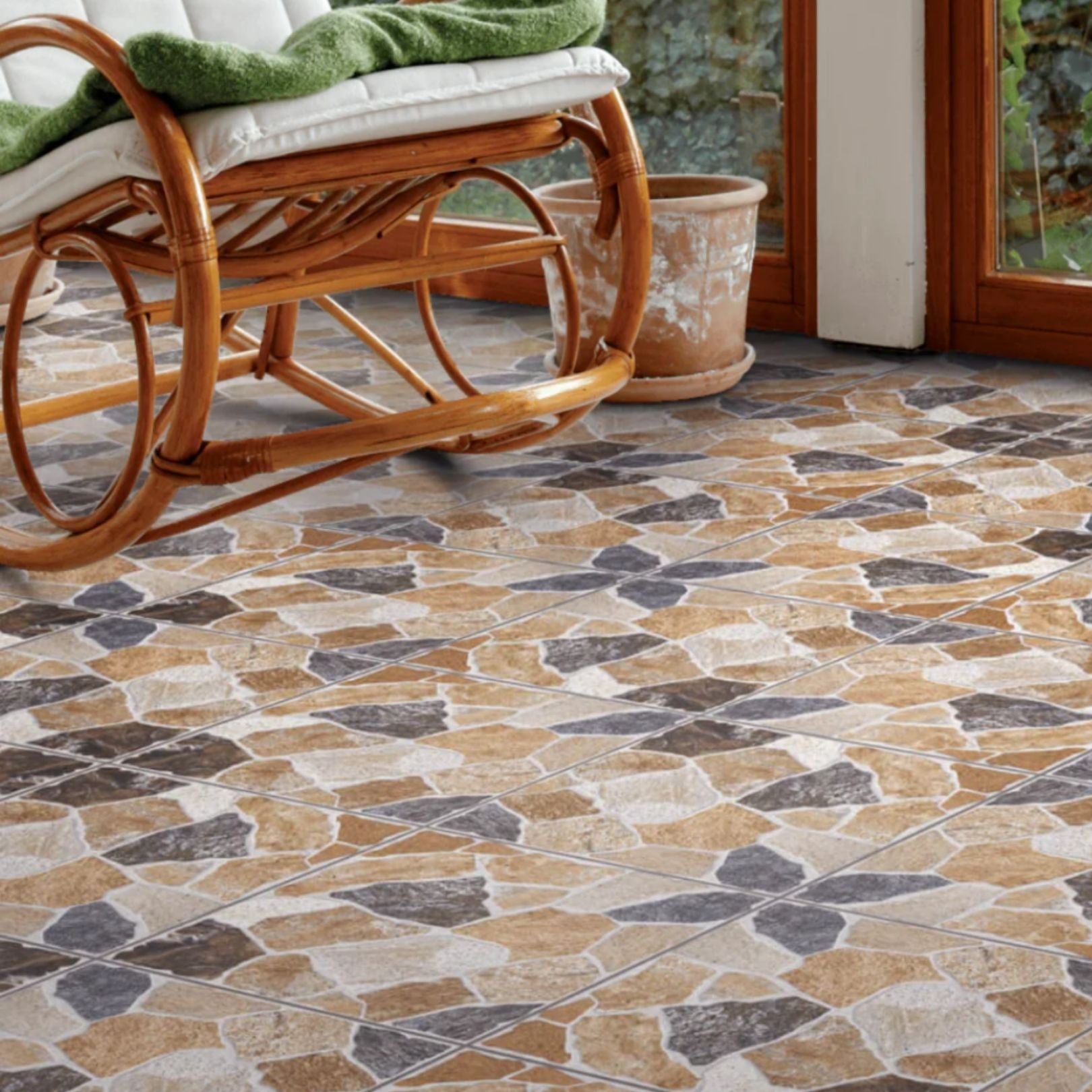 Cerámica 45x45 Zeus - ambiente instalado 2