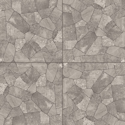 Cerámica 60x60 Pedraza Gray - ambiente instalado 2