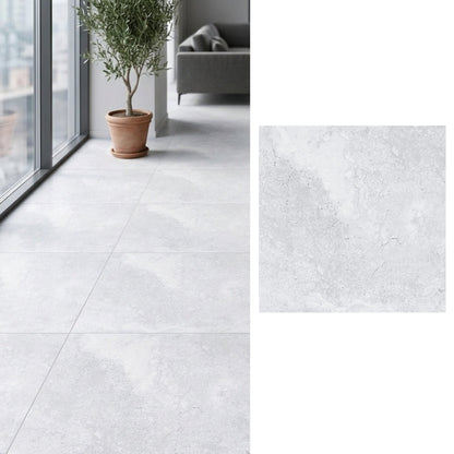 Porcelanato 60x60 Apriko Silver - vista mixta