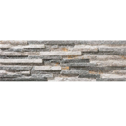 Porcelanato 17x52 Behobia Gris - vista palmeta