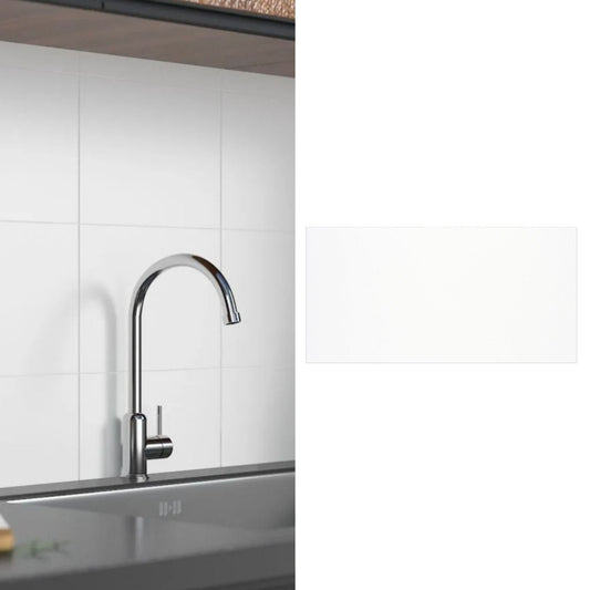 Cerámica para baño 25x40 Blanco Brillo - imagen principal