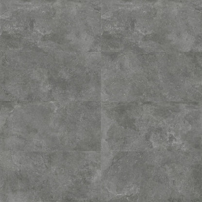 Porcelanato Cassian Coal 60x120 Cemento Gris Oscuro