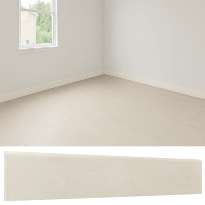 Guardapolvo Porcelanato 10x60cm Cemento Bone - imagen principal