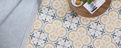 Porcelanato 45x45 Dover Beige - ambiente instalado 2