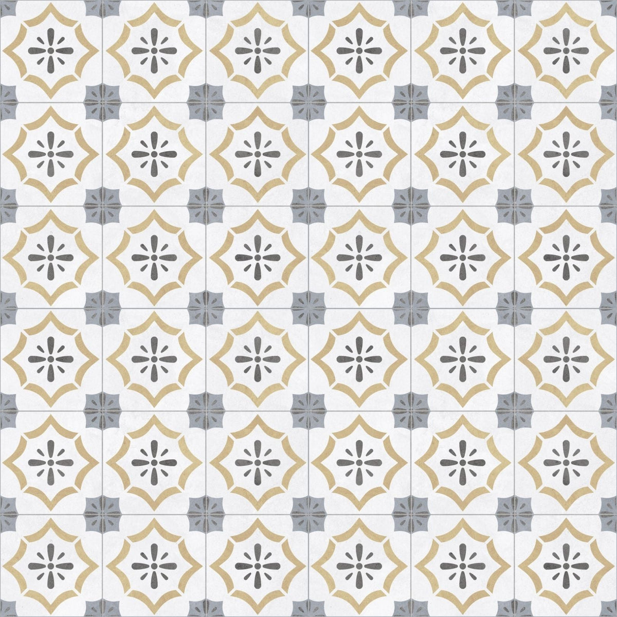 Cerámica tipo decorado 60x60 Milano - ambiente instalado 2