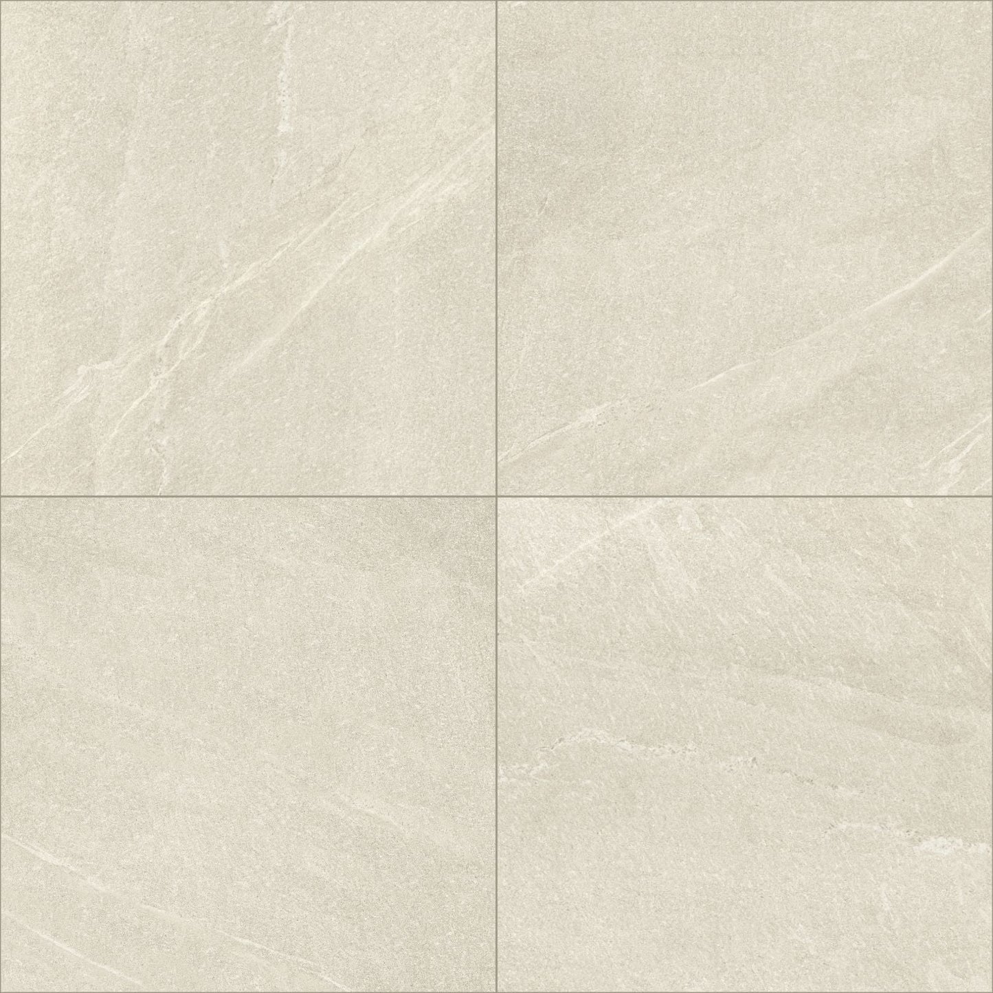Cerámica tipo piedra 60x60 Petros Beige Out - ambiente instalado 2