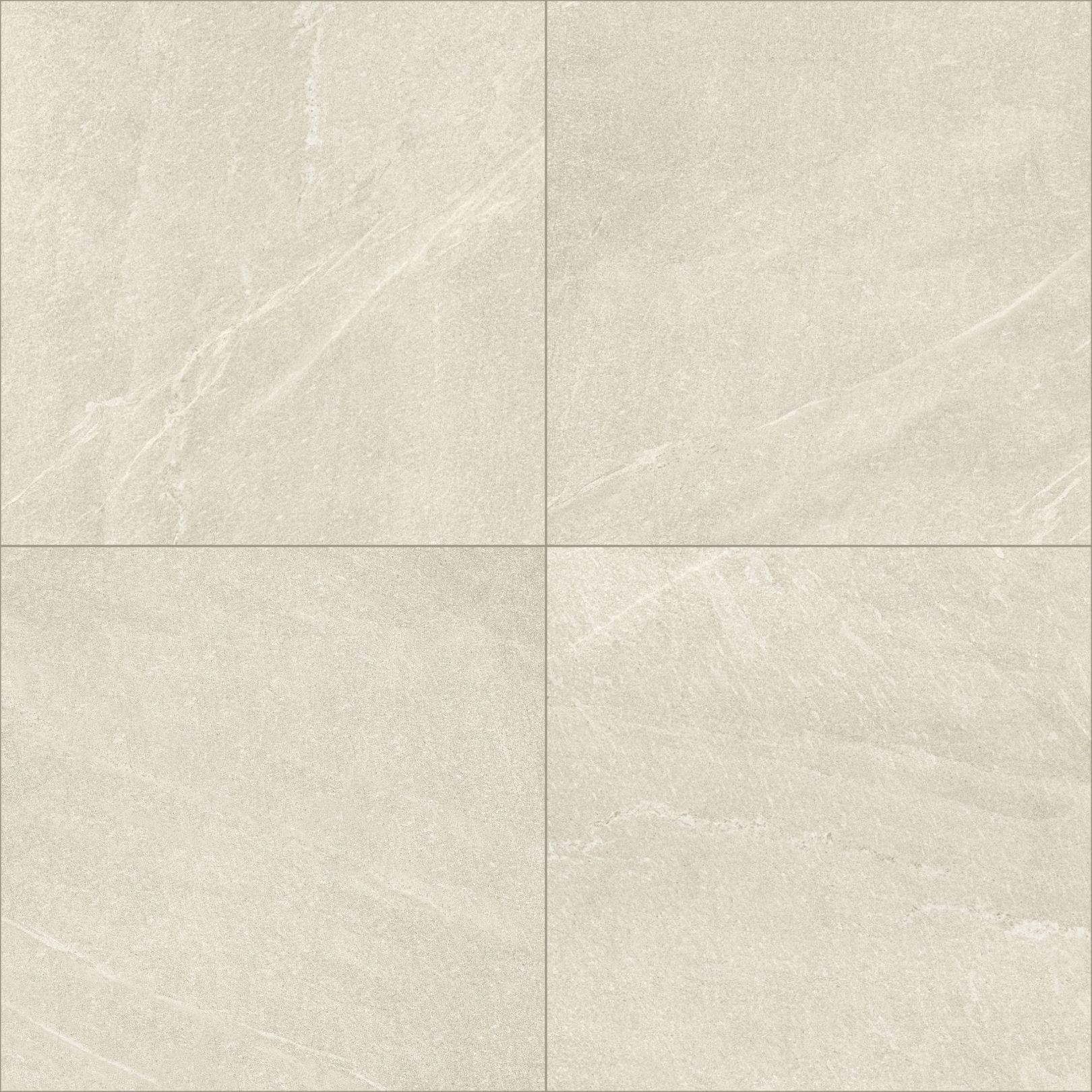 Cerámica tipo piedra 60x60 Petros Beige Out - ambiente instalado 2