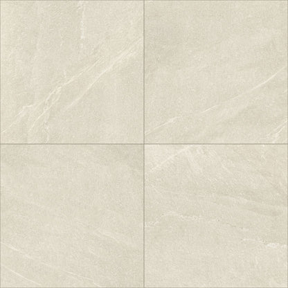Cerámica tipo piedra 60x60 Petros Beige Out - ambiente instalado 2