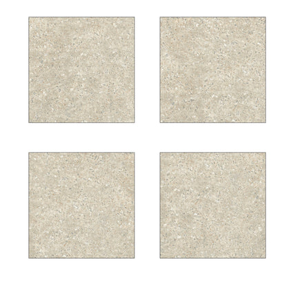 Cerámica 44x44 Pompeia Beige - vista palmeta adicional
