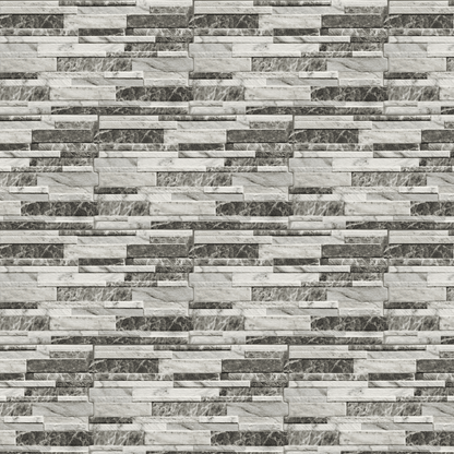 Cerámica para muro 32x54 Rock Gris - ambiente instalado 2