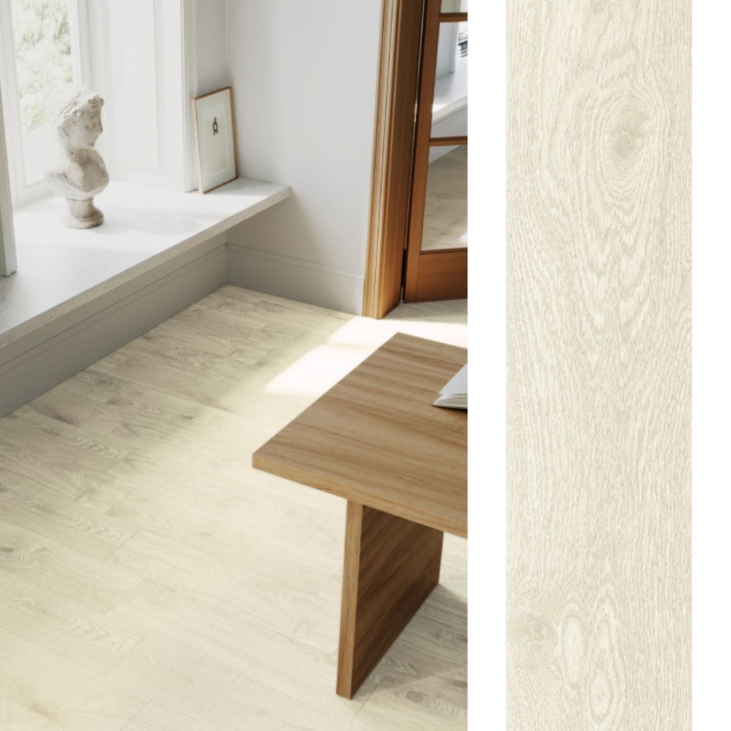 Porcelanato Madera 20x80cm Timber Crema - imagen principal